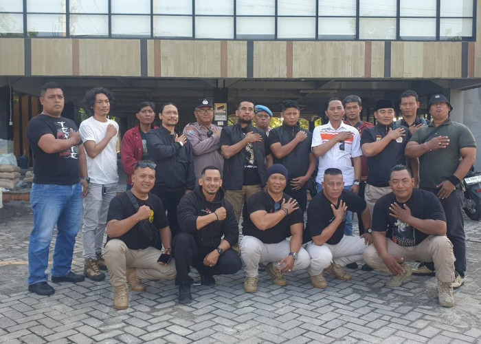 Pamter PSHT Cabang Surabaya Berangkat ke Parluh Madiun 2026, Polsek Rungkut Pastikan Keamanan Kondusif