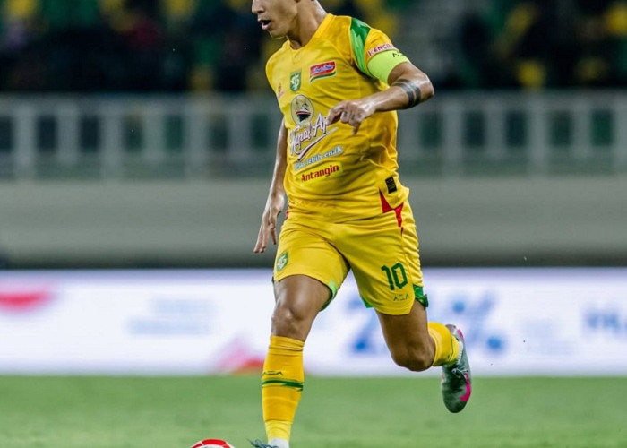 Gol Penalti Bruno Moreira Selamatkan Persebaya dari Kekalahan Lawan Dewa United