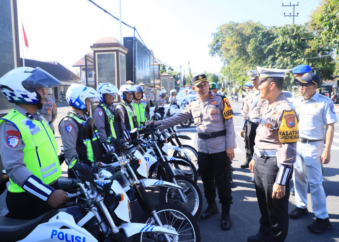 Polres Kediri Kota Laksanakan Operasi Keselamatan Semeru 2026, Humanis namun Tegas