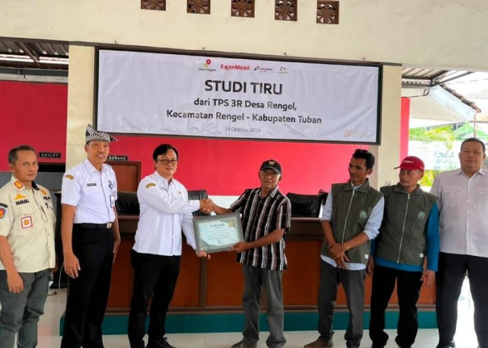 Adopsi Roadmap Zero Waste Rengel Tuban, TPS3R Sudu Bojonegoro Matangkan Pengelolaan Sampah
