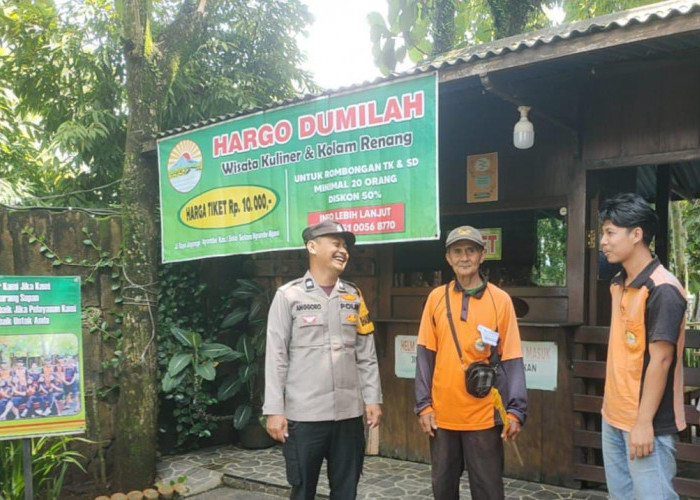 Libur Panjang, Polisi Ngawi Tingkatkan Patroli Objek Vital dan Tempat Wisata di Ngrambe 