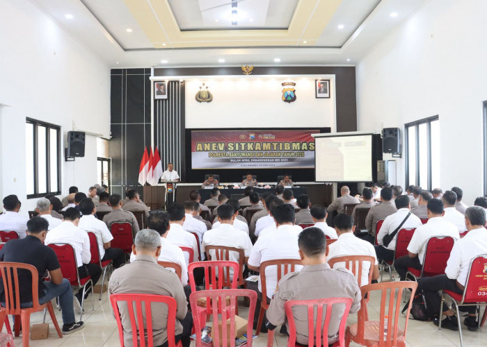 Tingkatkan Layanan, Polresta Banyuwangi Gelar Evaluasi Kinerja