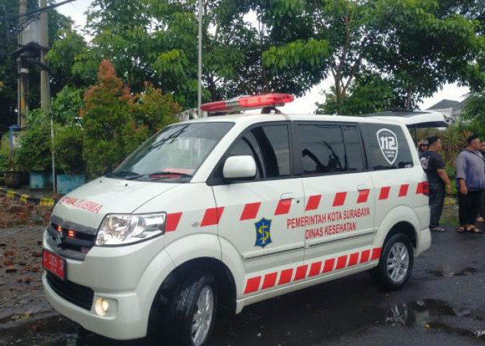 Jemput Anak Les Kumon, Pengendara Motor Tewas Tertimpa Bangunan di Karangpilang Surabaya
