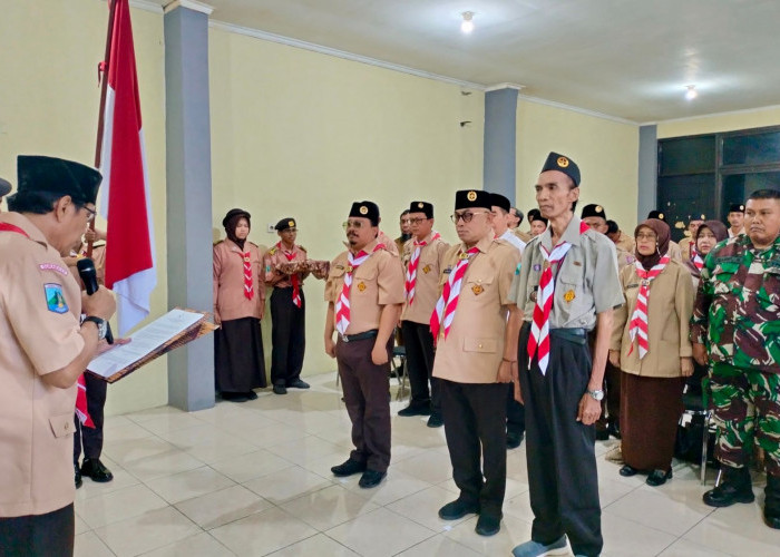 Helat Pelantikan, Pramuka Semampir Sinergi Demi Cetak Generasi Emas 2045