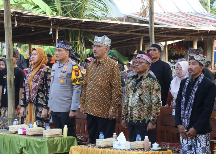 Kapolresta Banyuwangi Apresiasi Perayaan Ulang Tahun Ke-9  Kampoeng Batara Bersama Forkopimda