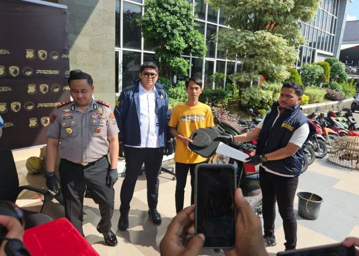 Polisi Tangkap Pelaku Penggelapan Motor dan Penadah yang Beraksi di Gresik