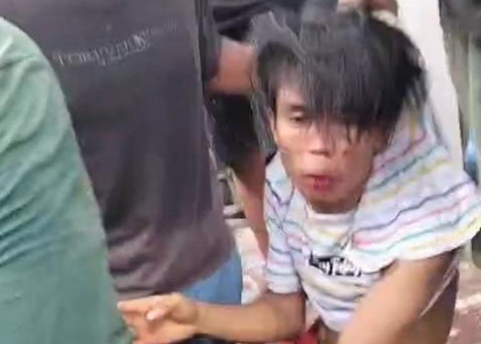 Terjebak di Gang Buntu Simorejo Sari Surabaya, Pelaku Curanmor Dimassa