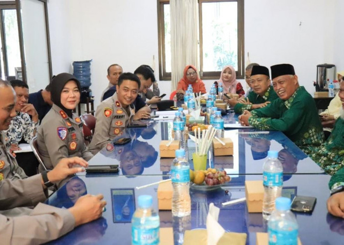Temui Pimpinan Muhammadiyah, Kapolres Bojonegoro Bangun Kolaborasi Jaga Kondusivitas