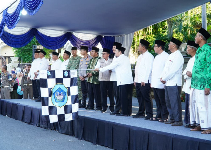 Haji Ramah Lansia Disabilitas Perempuan Asal Lamongan Resmi Diberangkatkan