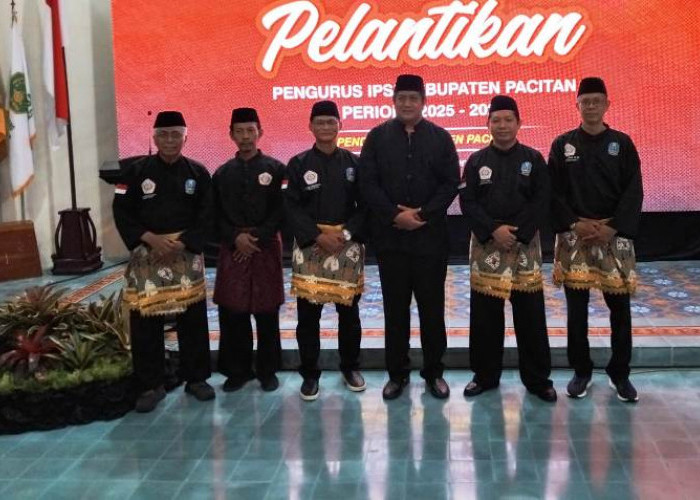 Wakil Ketua IPSI Jatim Lantik Pengurus IPSI Pacitan, Dorong Pembinaan dan Pelestarian Budaya