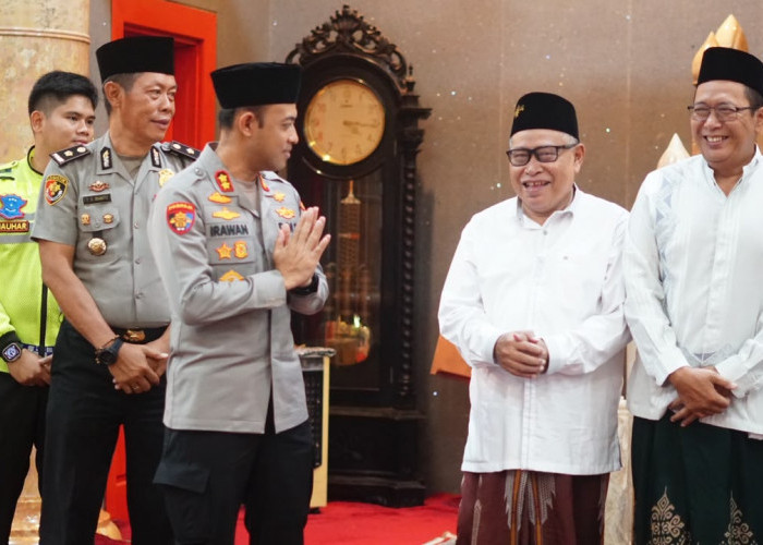 Kapolres Temui Jemaah Masjid Cheng Hoo Pandaan, Ajak Jaga Ketentraman