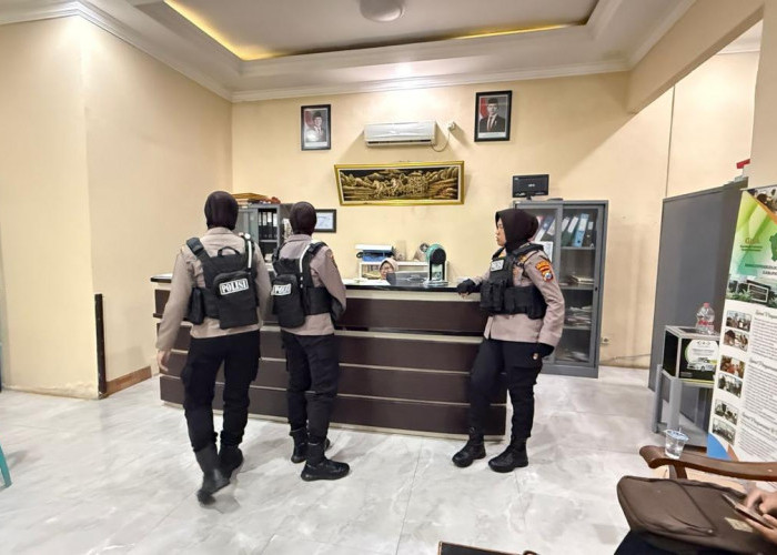Polwan Jenggala Presisi Polresta Sidoarjo Patroli Kamtibmas Pascapilkades Serentak 2026