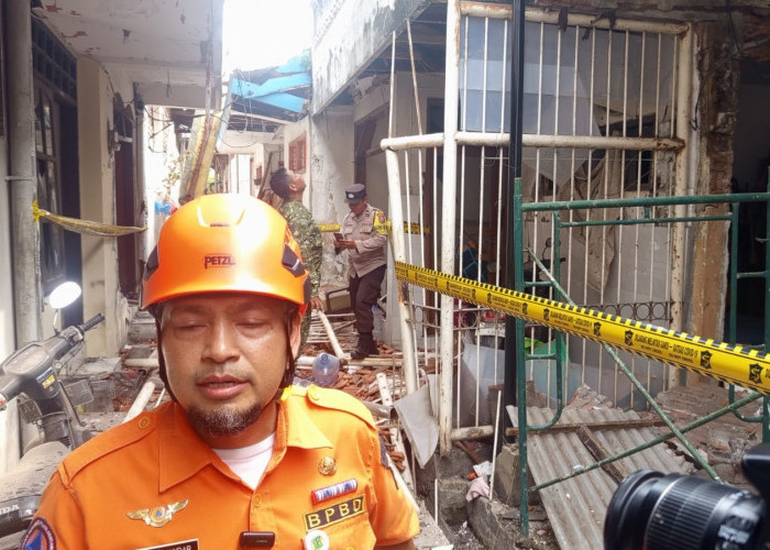 Ledakan Tabung Gas di Kupang Segunting, Dua Orang Luka dan Lima Bangunan Rusak
