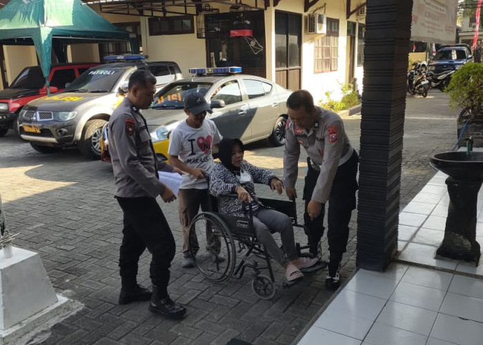 Prioritaskan Penyandang Disabilitas, Aksi Anggota Polsek Ngawi Kota Panen Pujian