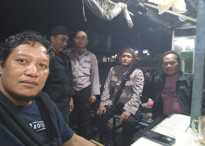 Antisipasi Curanmor dan Kejahatan Jalanan, Polsek Jatiroto Giat Patroli Blue Light