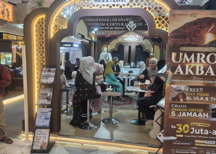 Banjir Promo, Pameran Haji Umrah Expo 2026 Memorandum Hari Kelima Dipadati Pengunjung Plaza Surabaya