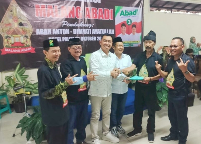 Ormas Malang Abadi Siap Menangkan Abah Anton-Dimyati, Kawal hingga 5 Tahun 