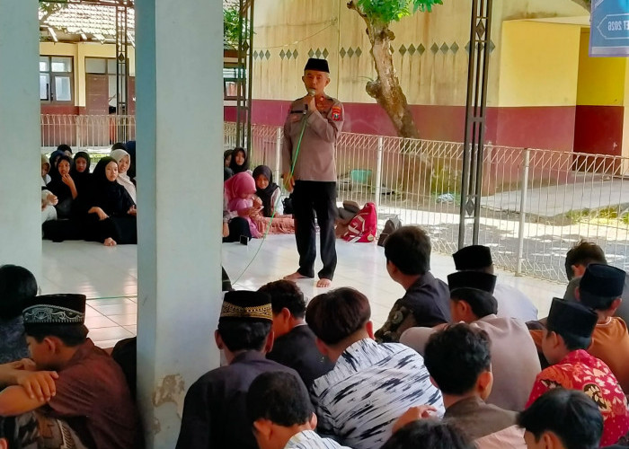 Ramadan Polisi Masuk Sekolah, Siswa SMPN 5 Tulungagung Diajak Jauhi Kenakalan Remaja