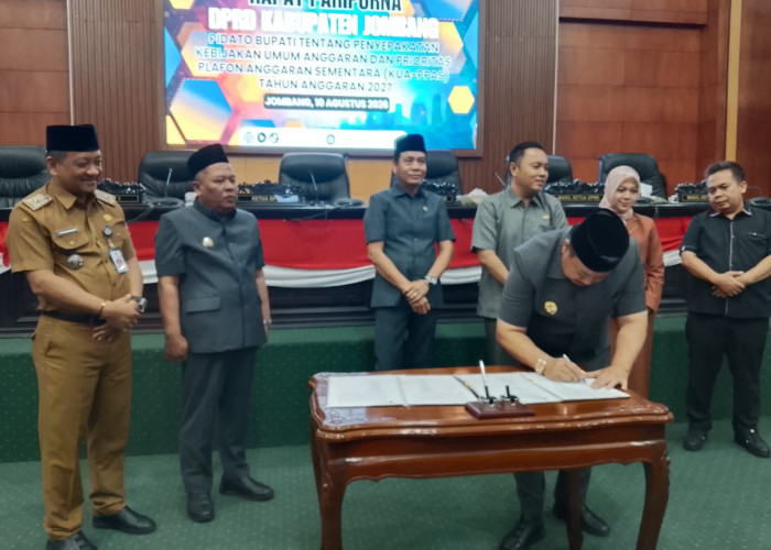 KUA-PPAS APBD 2027 Mulai Dibahas, Bupati Warsubi Tekankan Sinergi Pemkab dan DPRD Jombang