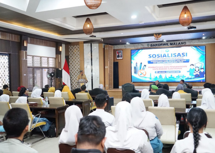 Lindungi Generasi Muda dari Vape, Bakorwil Malang Dorong Pengawasan dan Kolaborasi Lintas Sektor
