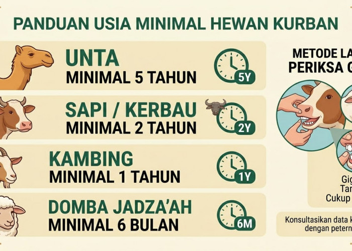 Ini Panduan Memilih Hewan Kurban untuk Iduladha