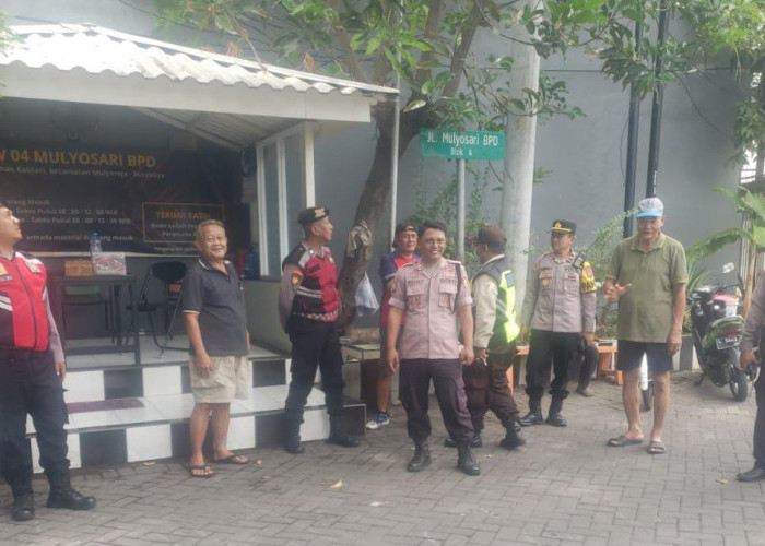 Polsek Mulyorejo Antisipasi Rumah Kosong dari Kejahatan