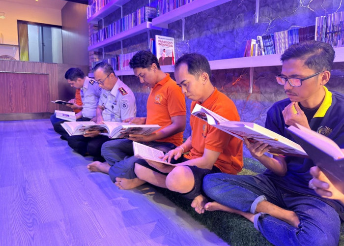 Rutan Surabaya Bentuk Karakter Warga Binaan Lewat Program Literasi Perpustakaan