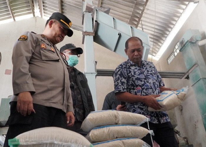 Satgas Pangan Polres Blitar Data Stok Beras Antisipasi Kelangkaan dan Kenaikan Harga