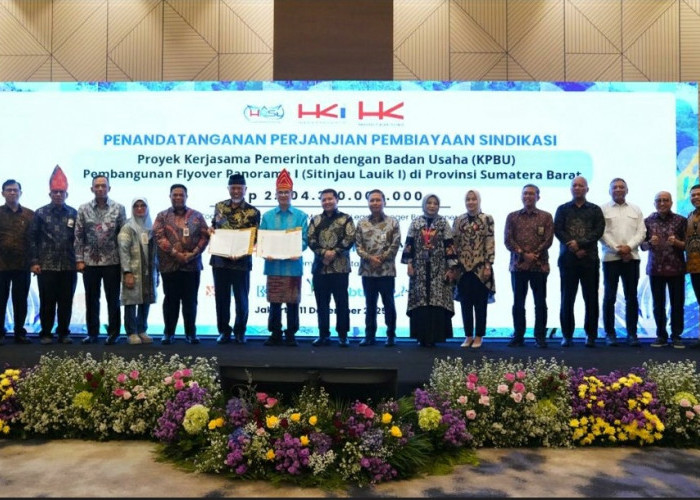 Percepat Pembangunan Sumbar, BRI Dukung Pembiayaan Rp2,2 Triliun untuk Proyek Flyover Sitinjau Lauik