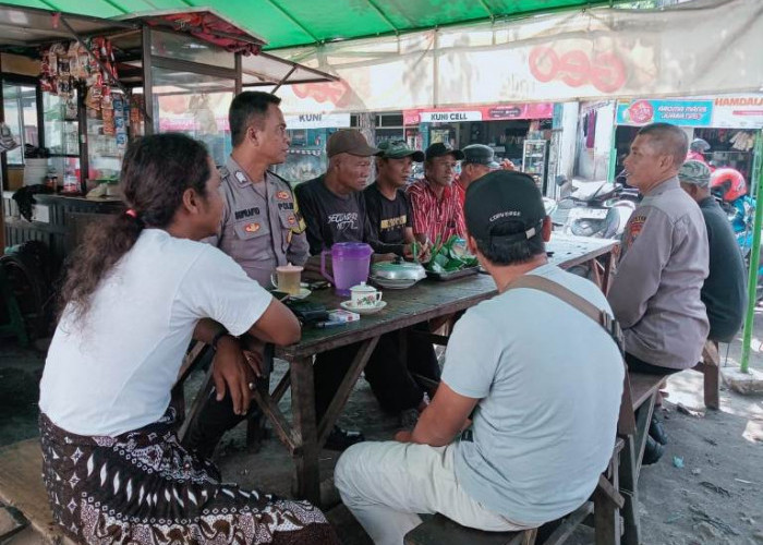  Antisipasi Tawuran Remaja, Polres Pelabuhan Tanjung Perak Surabaya Gencarkan Sambang Warga