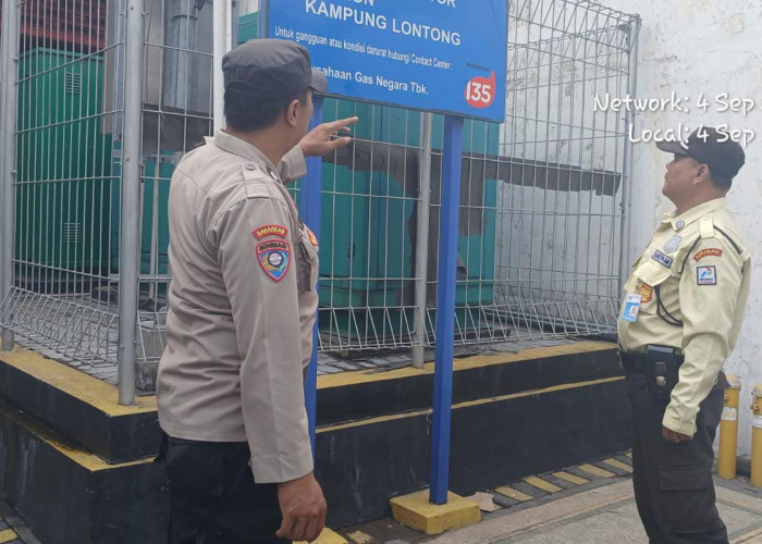 Polsek Sawahan Tingkatkan Patroli Dialogis, Jamin Keamanan di Lingkungan Pipa Gas