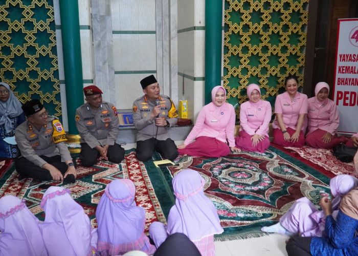 Kapolrestabes Surabaya Kunjungi dan Beri Apresiasi Yayasan Majma'al Bahrain