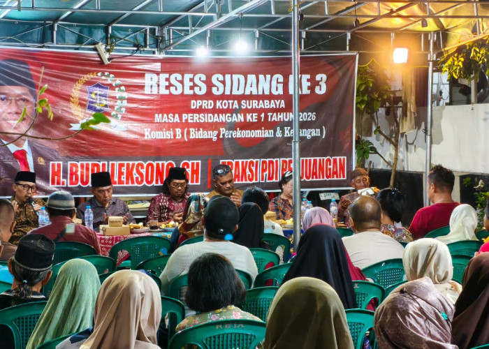 Serap Aspirasi Warga Genteng, Budi Leksono Kawal Persoalan Desil hingga Perawatan Pohon