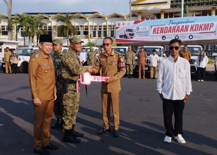 Pemkab Jember Serahkan 48 Armada Operasional KDKMP untuk Perkuat Penyerapan Gabah Petani