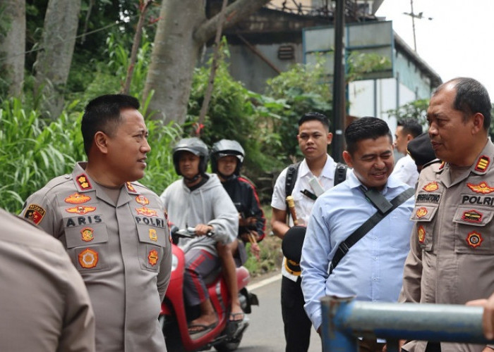 Kapolres Batu Identifikasi dan Cek Jalur Klemuk Songgoriti Titik Rawan Kecelakaan