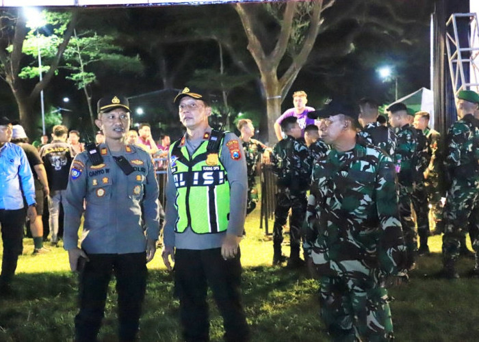 Sinergi Polres Kediri Kota, TNI dan Instansi Terkait Jaga Keamanan Cyberextreme Vol.3