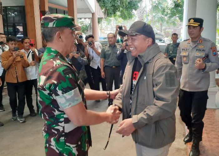 Bupati Situbondo Sambut Kedatangan Pangdam V/Brawijaya