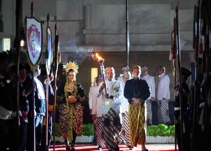 Kirab Panji Persatuan Warnai Hari Jadi ke-108 Kota Madiun, Simbol Semangat Membangun Tak Pernah Padam