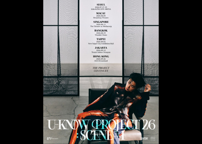 Yunho TVXQ Umumkan U-know Project 26:Scene #1, Jakarta Masuk Rangkaian Tur Asia