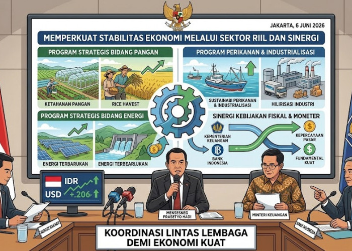 Jaga Stabilitas Ekonomi, Pemerintah Terus Dorong Program Bidang Pangan hingga Energi