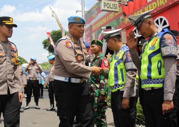 Tim Divpropam Mabes Polri Kunjungi Posyan Alun-Alun Polres Kediri Kota