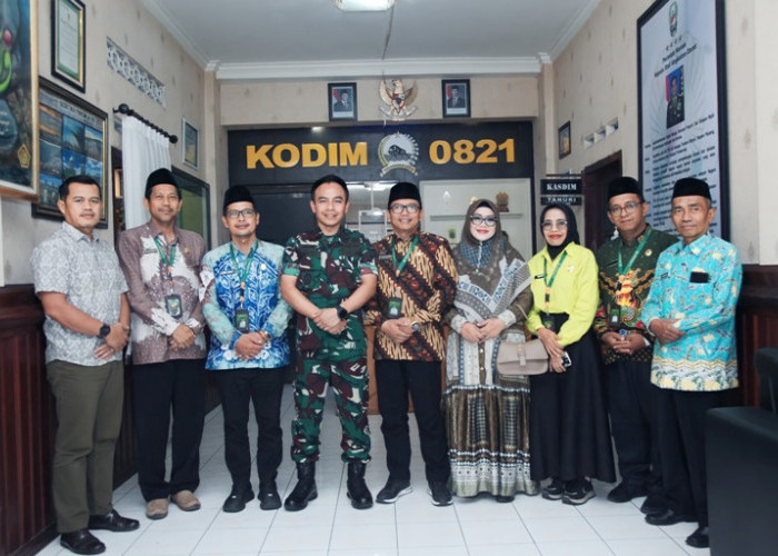 Bangun Harmoni Pasca Idulfitri di Lumajang, Kodim 0821 Terima Kunjungan Kemenag
