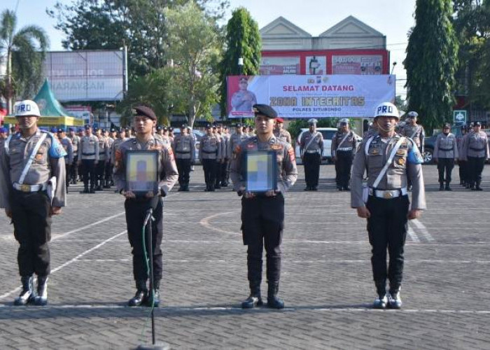 Langgar Etika Profesi, Dua Anggota Polres Situbondo Dipecat