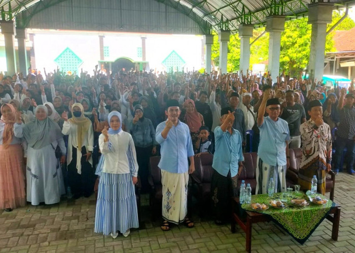 Ribuan Relawan Gus Ipul di Jombang Deklarasi Dukung Prabowo-Gibran 