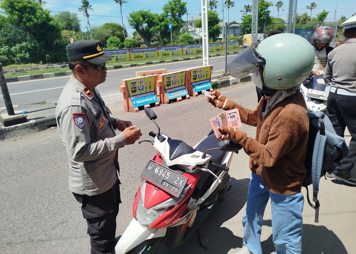 Sembilan Pengendara Terjaring Operasi Gabungan di Pos Suramadu Surabaya