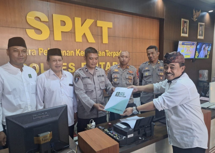 Persiapan Muktamar Ke-6, DPC PKB Blitar Sampaikan Kepengurusan Resmi ke Polres