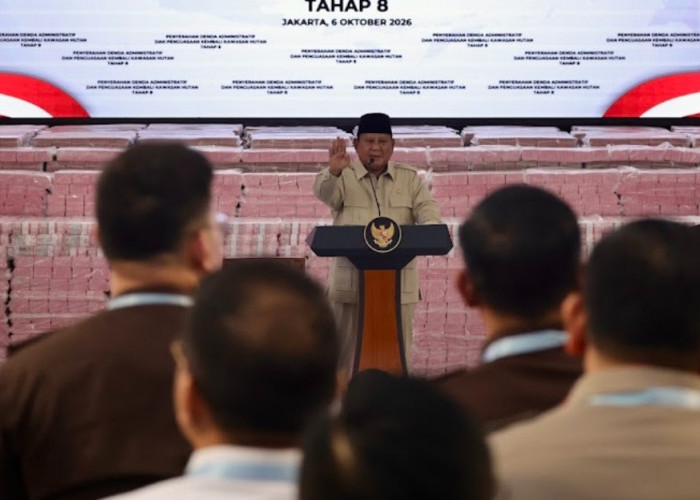 Presiden Prabowo Siagakan 70 Ribu Polisi Hutan Cegah Penjarahan Liar