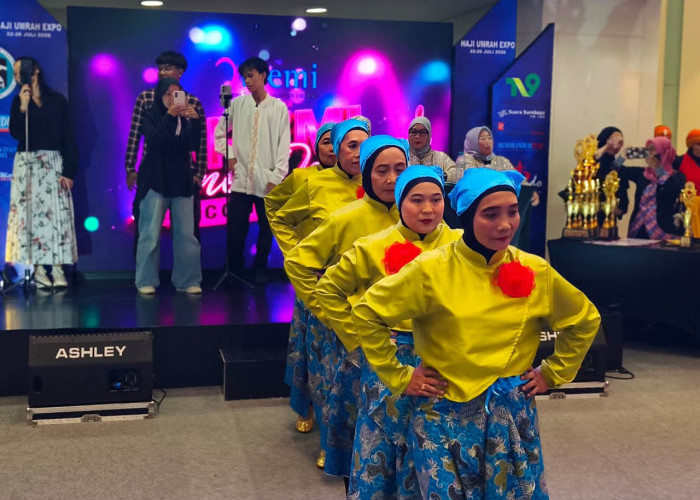 Diamond Doll by First Line Tampil Memukau di Live Dance Competition Haji Umrah Expo Memorandum