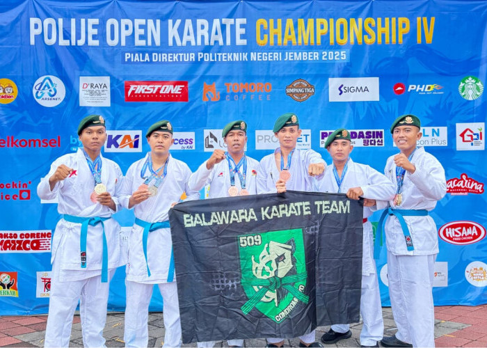 Prajurit Ksatria Condromowo Yonif 509 Kostrad Borong Juara Karate Championship IV Polije