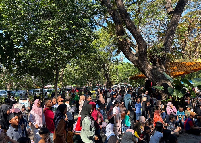 Membludak di Akhir Pekan, KBS Surabaya Dipadati 16 Ribu Pengunjung saat Libur Sekolah